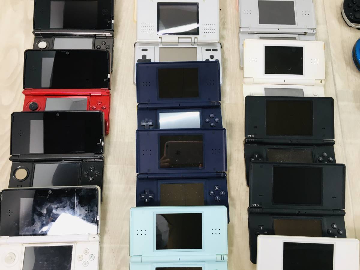 ☆ジャンク 携帯ゲーム機 33台 まとめ売り 3DS/DS Lite/PSP/PSVITA/GBA