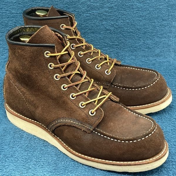 即決☆RED WING 定価4万 8878 10年☆26.5cm ワークブーツ レッド 