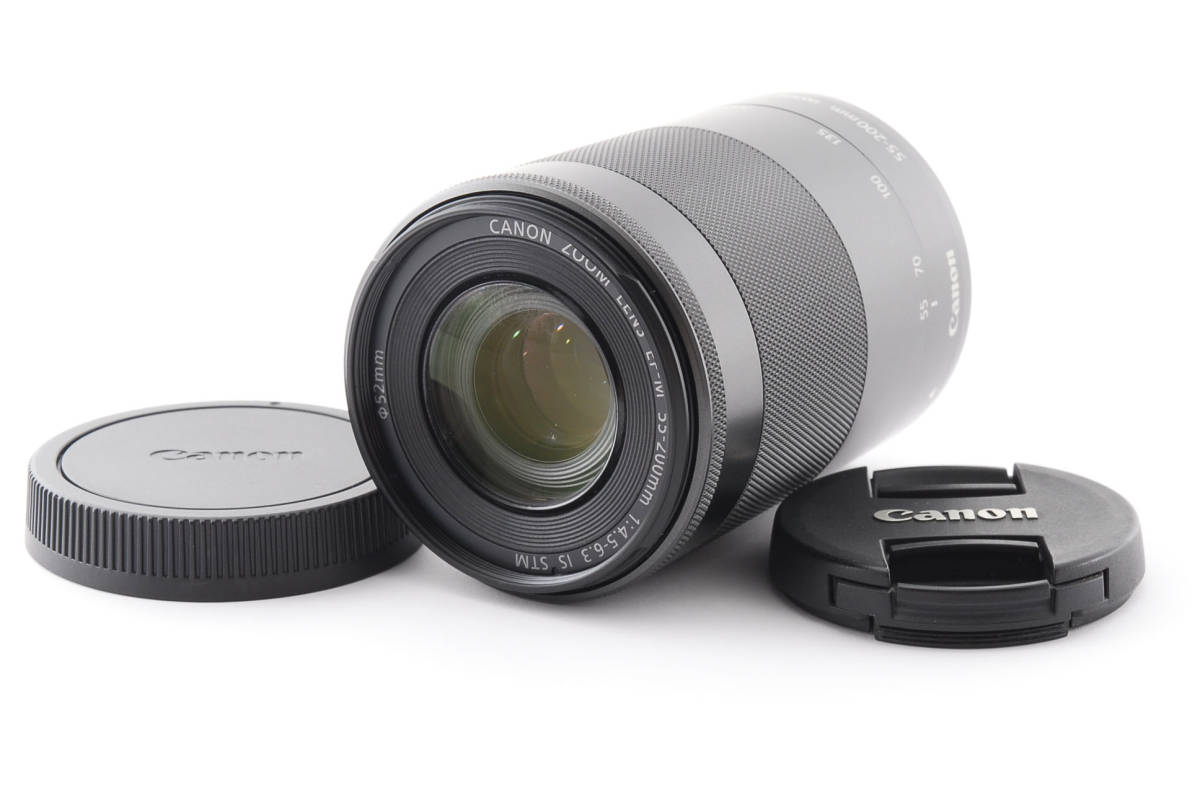 ☆実用品☆ Canon キヤノン EF-M 55-200mm F4.5-6.3 IS STM #4364