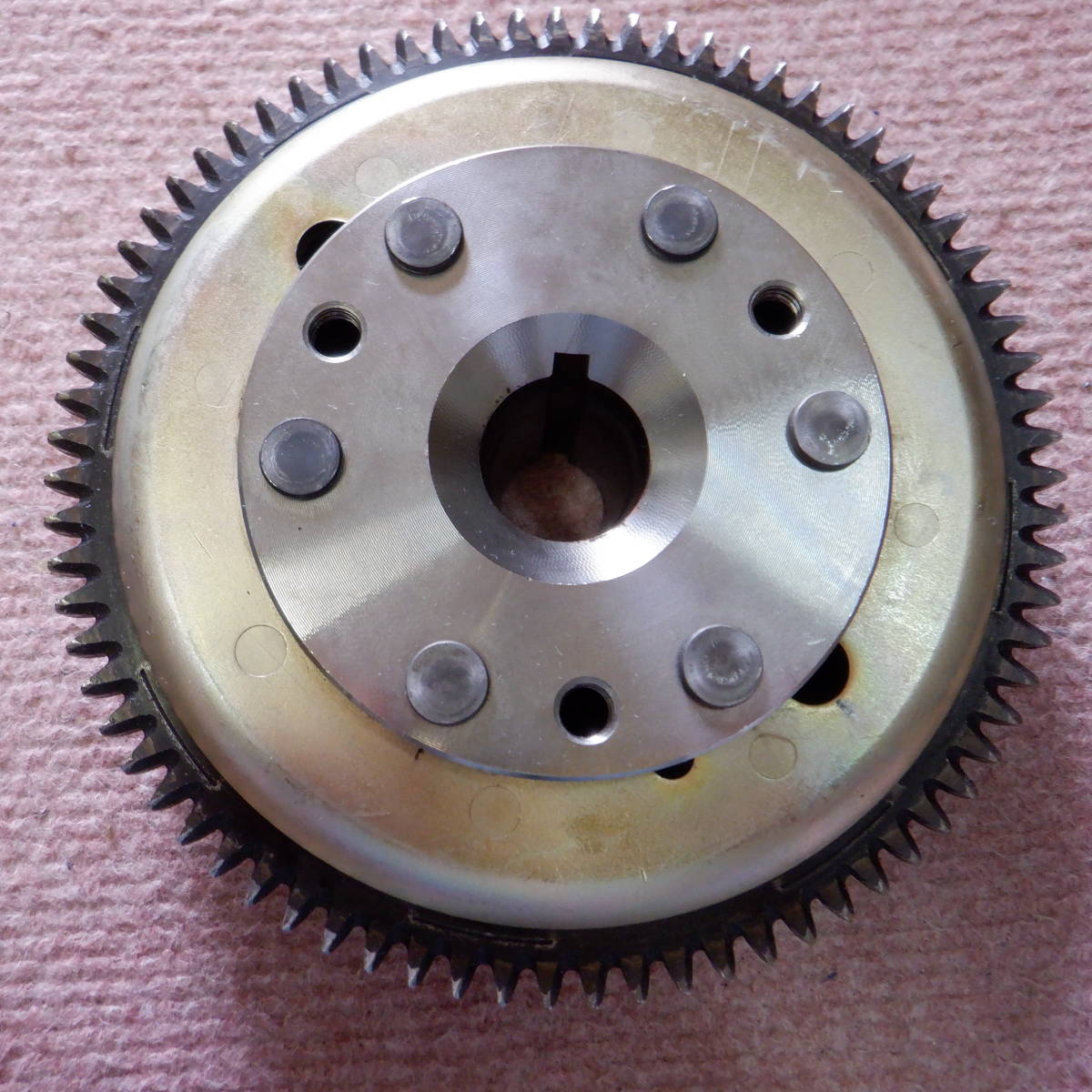 ヤマハMJ８００GP　純正フライホイール　美品　ＸＬ　ＸＬＴ　ＴＺ　６６Ｅ