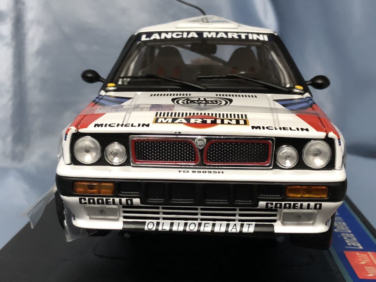 HF デルタ ランチア サンスター インテグラーレ 1&frasl;18 16V Lancia | Star 0 8V Sun 白 グリジオクォーツ ソリド製ダイ