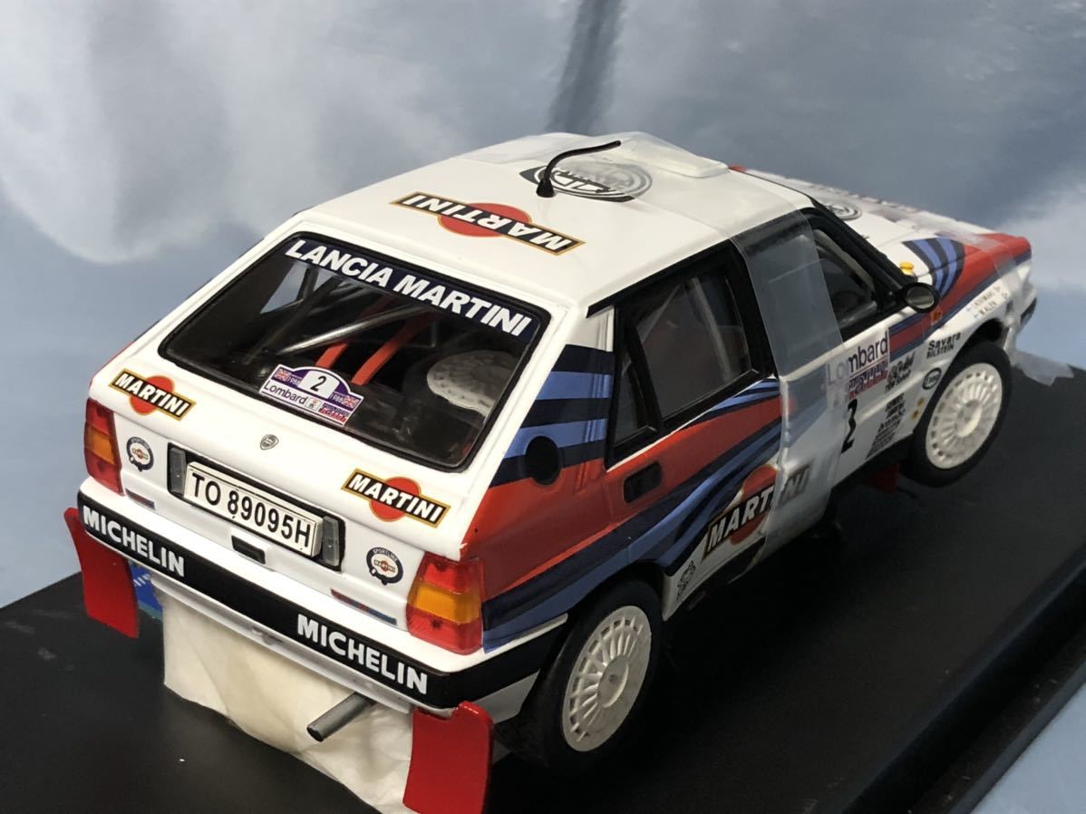 HF デルタ ランチア サンスター インテグラーレ 1&frasl;18 16V Lancia | Star 0 8V Sun 白 グリジオクォーツ ソリド製ダイ