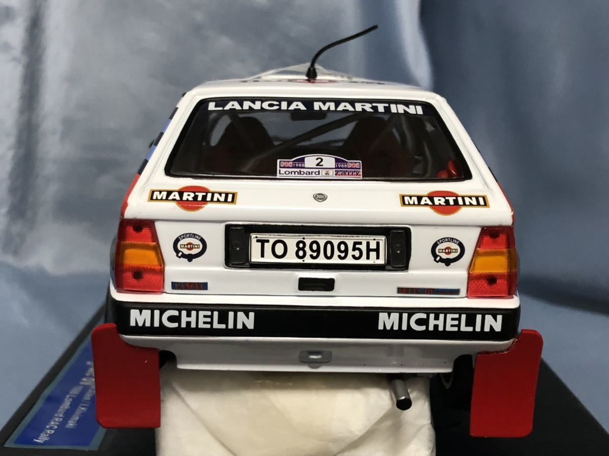 HF デルタ ランチア サンスター インテグラーレ 1&frasl;18 16V Lancia | Star 0 8V Sun 白 グリジオクォーツ ソリド製ダイ