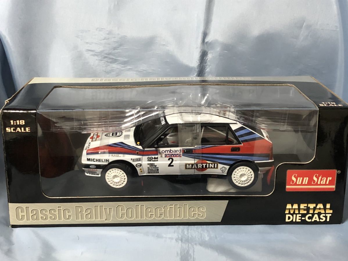 HF デルタ ランチア サンスター インテグラーレ 1&frasl;18 16V Lancia | Star 0 8V Sun 白 グリジオクォーツ ソリド製ダイ