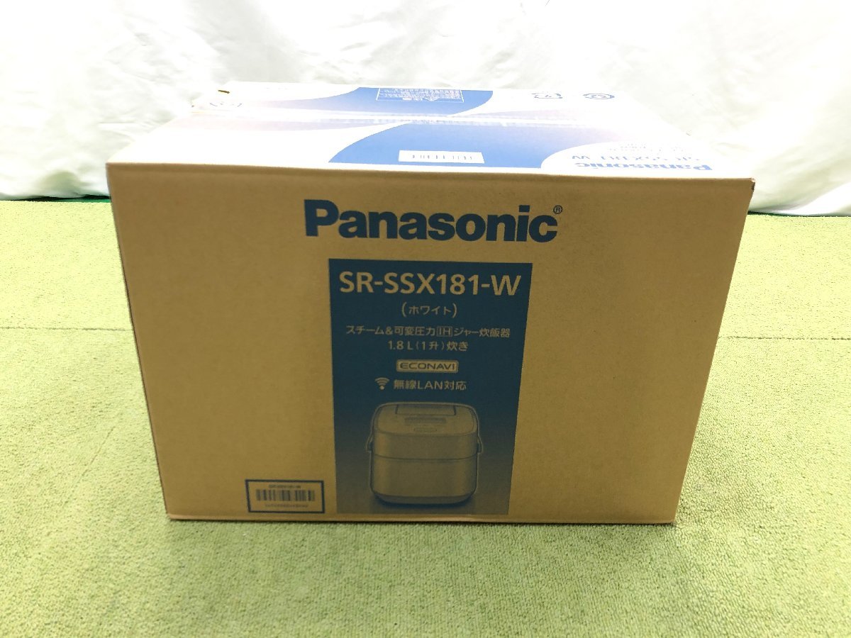 大得価，安い 品 Panasonic パナソニック Wおどり炊き 圧力IH炊飯器 一升炊き 無線LAN対応 エコナビ ホワイト SR-SSX181-W 40213N(圧力IH)｜売買されたオークション情報、yahooの商品情報をアーカイブ公開 - オークフ 圧力IH