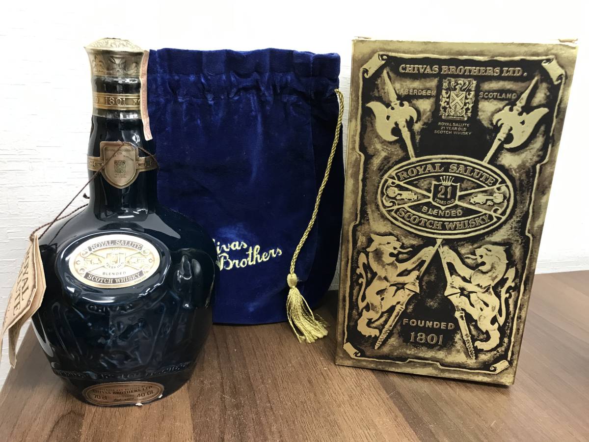 飲料・酒 CHIVAS ROYAL SALUTE FOUNDED1801 ロイヤル