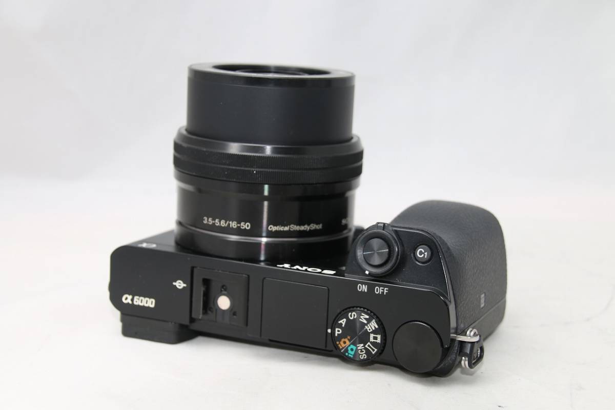 美品☆SONY α6000 ソニー パワーズームレンズキット E PZ 16-50mm F3.5 