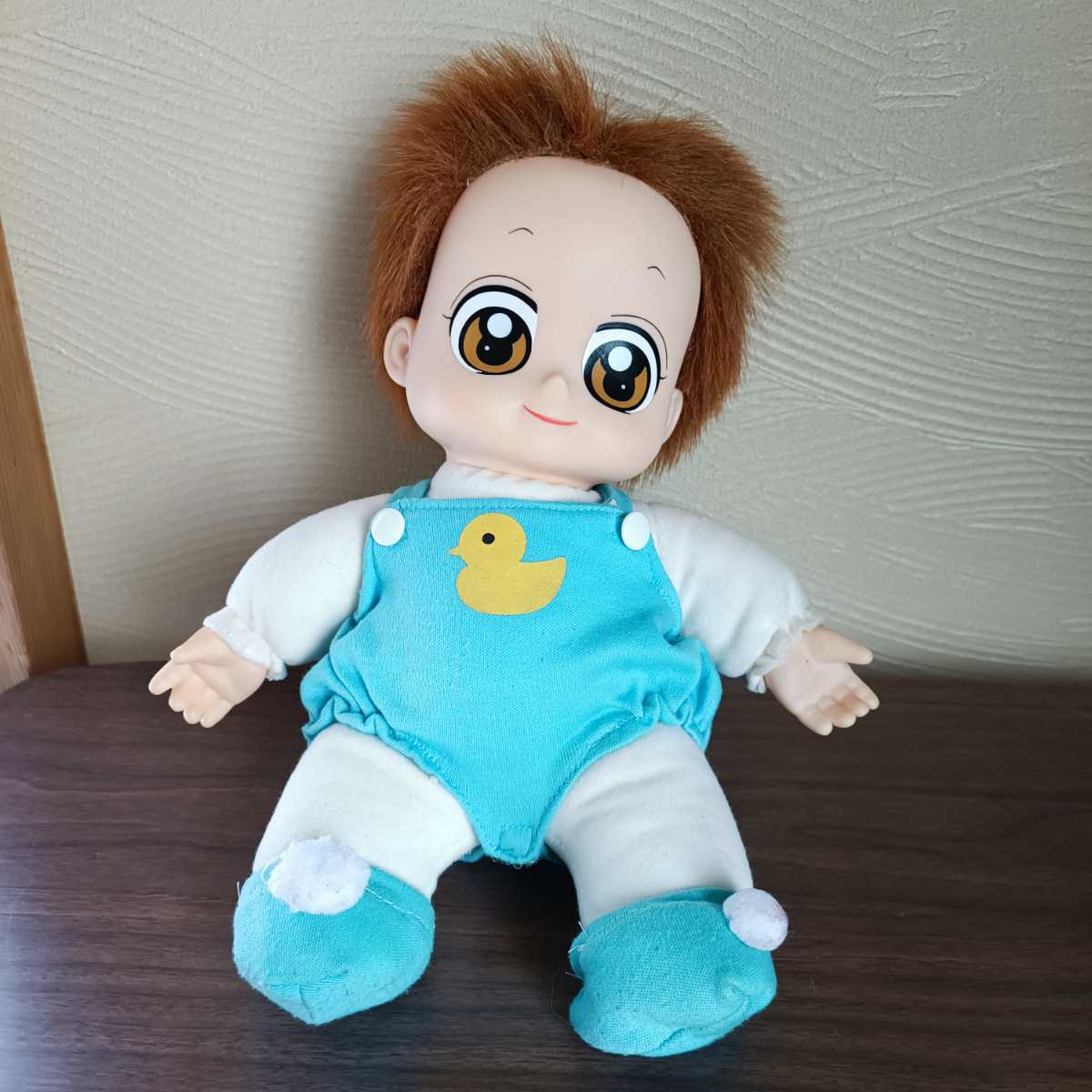 【極希少/箱付き】赤ちゃんと僕 チューしてみみのくん 当時物 バンダイ 赤ちゃんと僕 チューしてみのくん 人形 ドール おしゃべり バンダイ