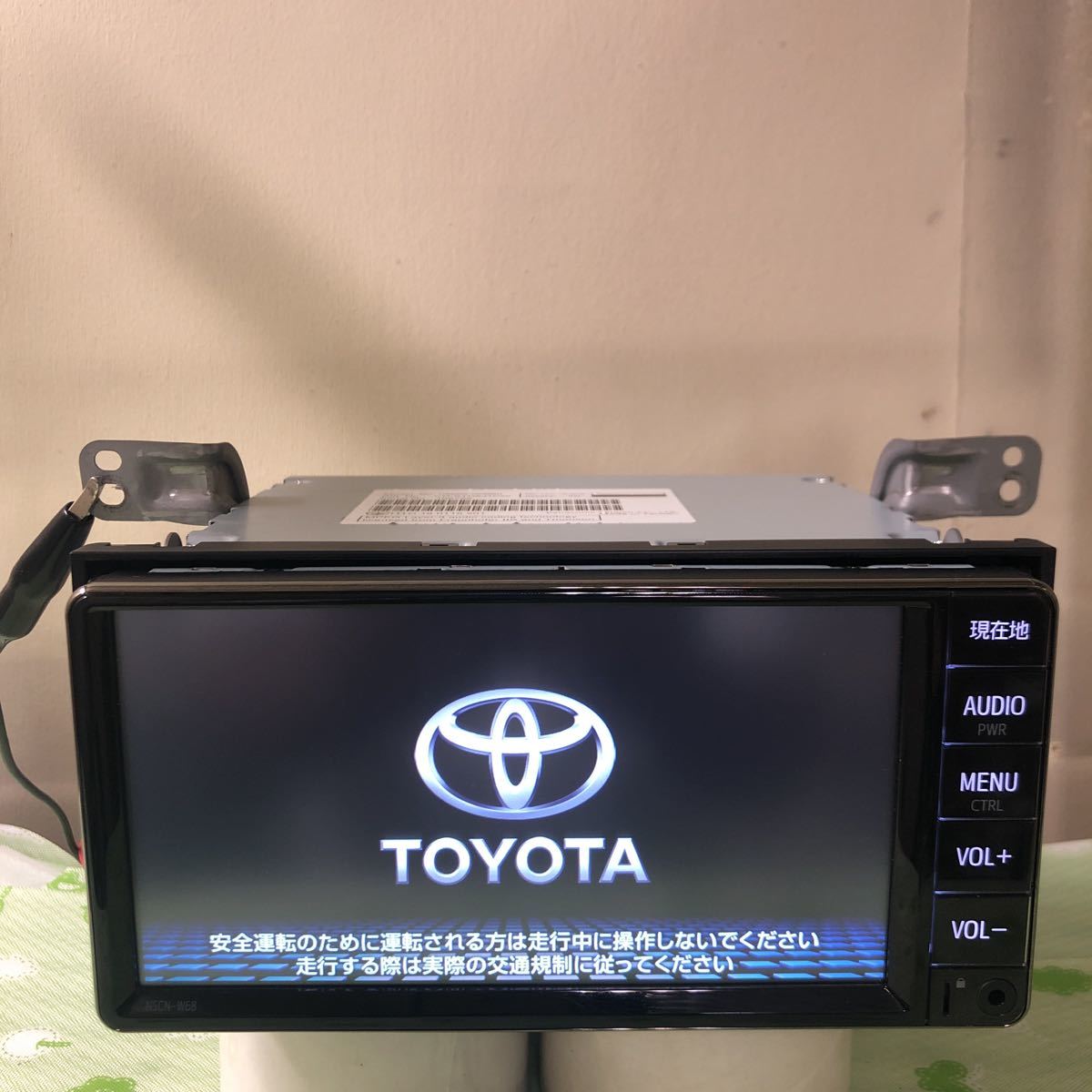 ☆トヨタ純正 SDナビ NSCN-W68 Bluetooth CD再生 ワンセグTV (トヨタ 