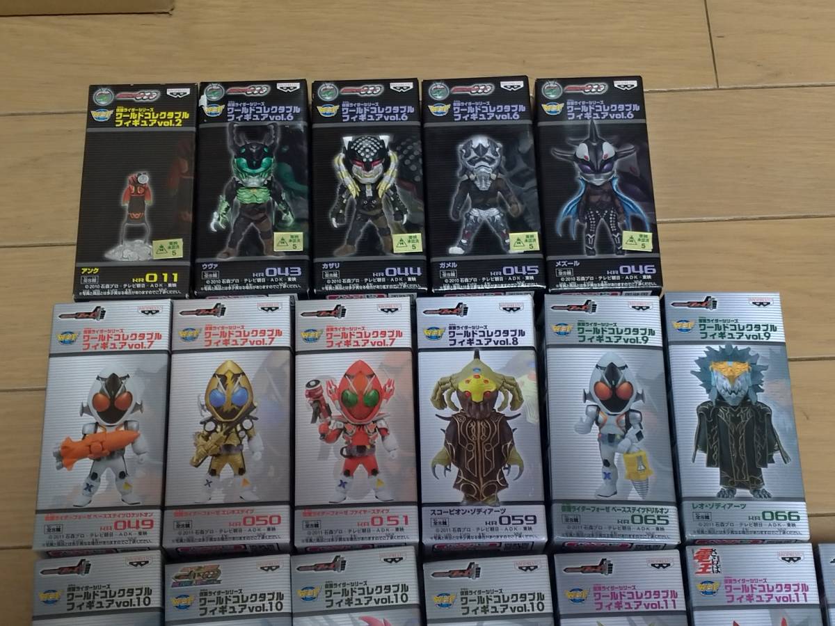 WCF 仮面ライダーフォーゼ 電王 オーズ ワールドコレクタブル