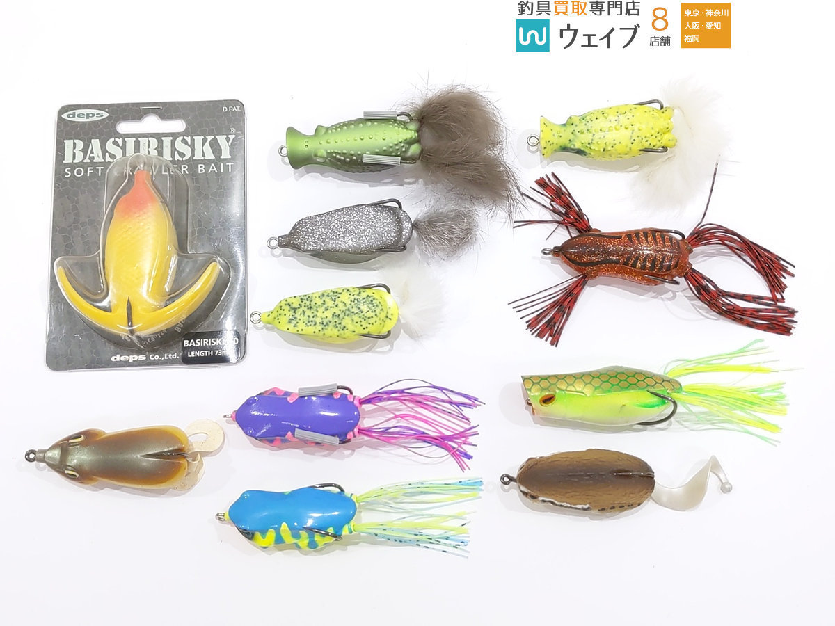 デプス バシリスキー バスターク ジャッカル ガヴァチョフロッグ カエラ エバーグリーン 等 その他フロッグ 計11点 フロッグ 売買されたオークション情報 Yahooの商品情報をアーカイブ公開 オークファン Aucfan Com