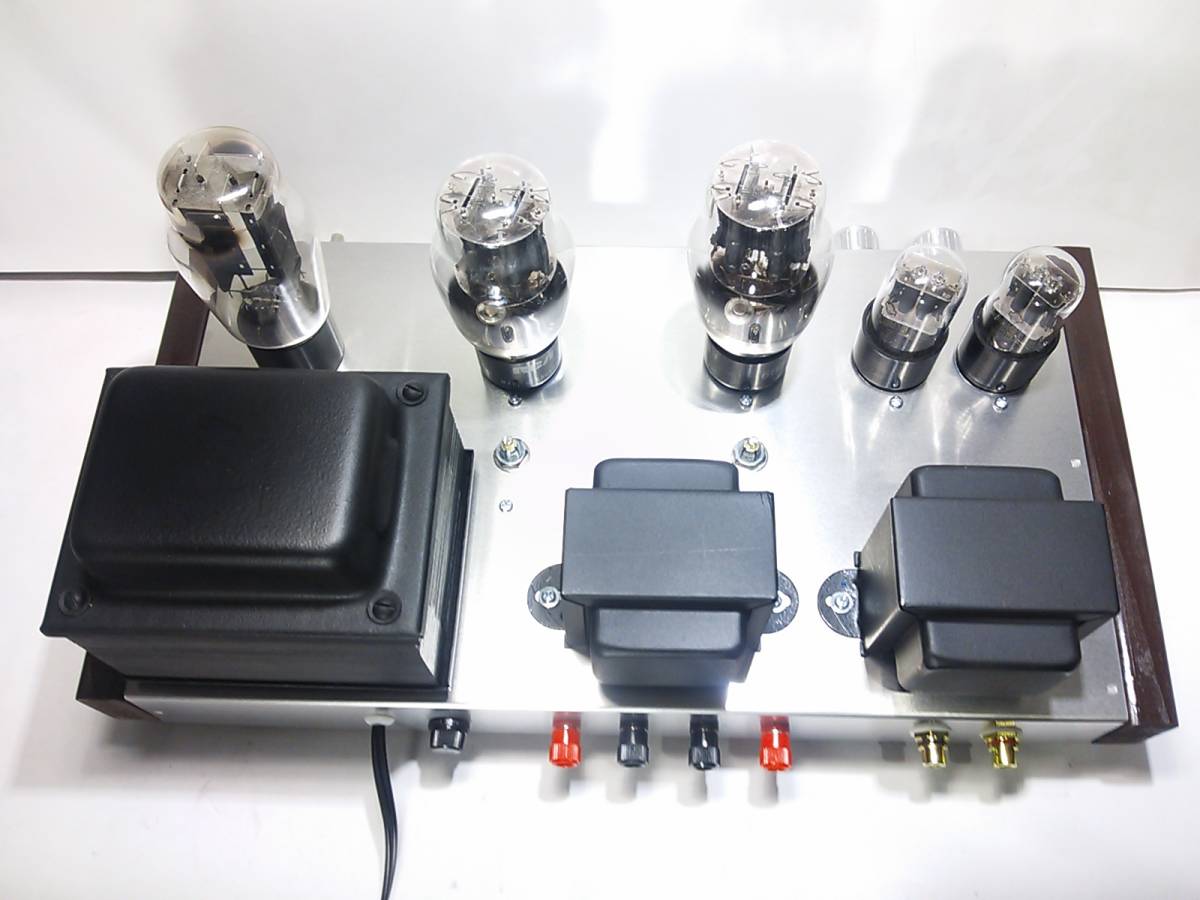 6B4G Tokyo おんにょの真空管オーディオ 自作 6B4G（2A3の6.3V管