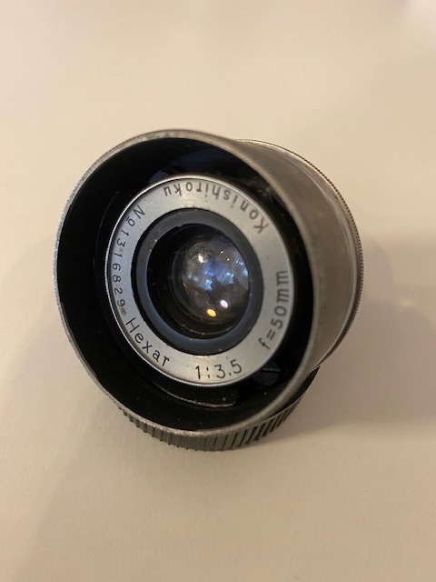 希少 ライカLマウントレンズ】 小西六 Konishiroku Hexar L 50cmF3.5