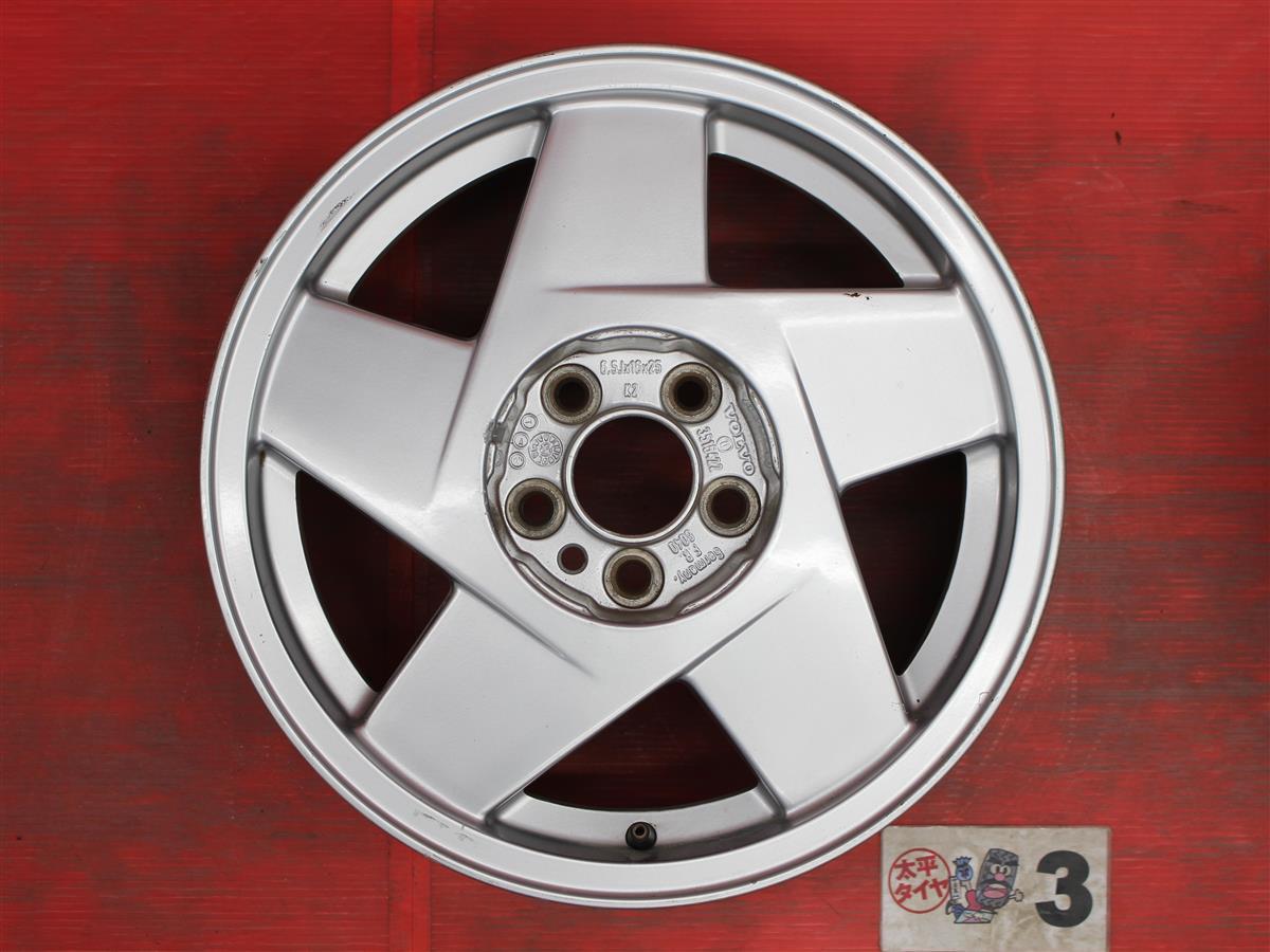 激安 中古 4本セット 】 ボルボ 940 純正 アルミホイール 16インチ 6.5 