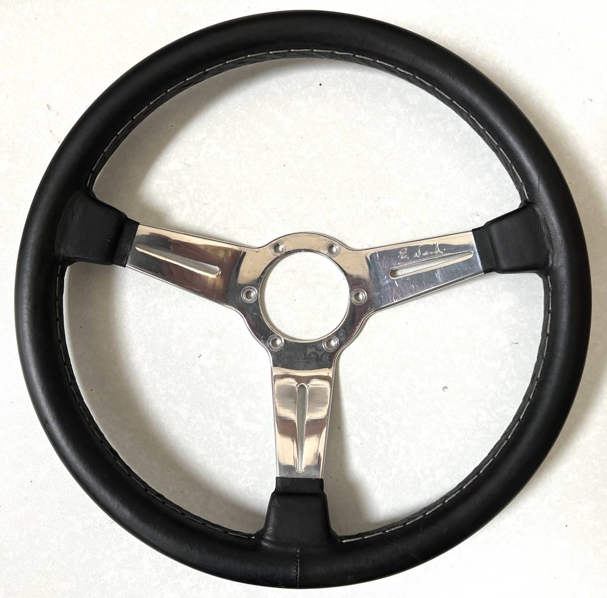 NARDI ナルディ クラシック FET刻印 黒レザー MADE IN ITARY