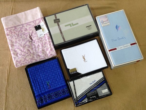 お得，正規品 BQ79 ブランド タオル類 まとめ イヴサンローラン LANCEL 他 タオルケット S ウインターシーツ S スポーツタオル 等(その他)｜売買されたオークション情報、yahooの商品情報をアーカイブ公開 - オ その他