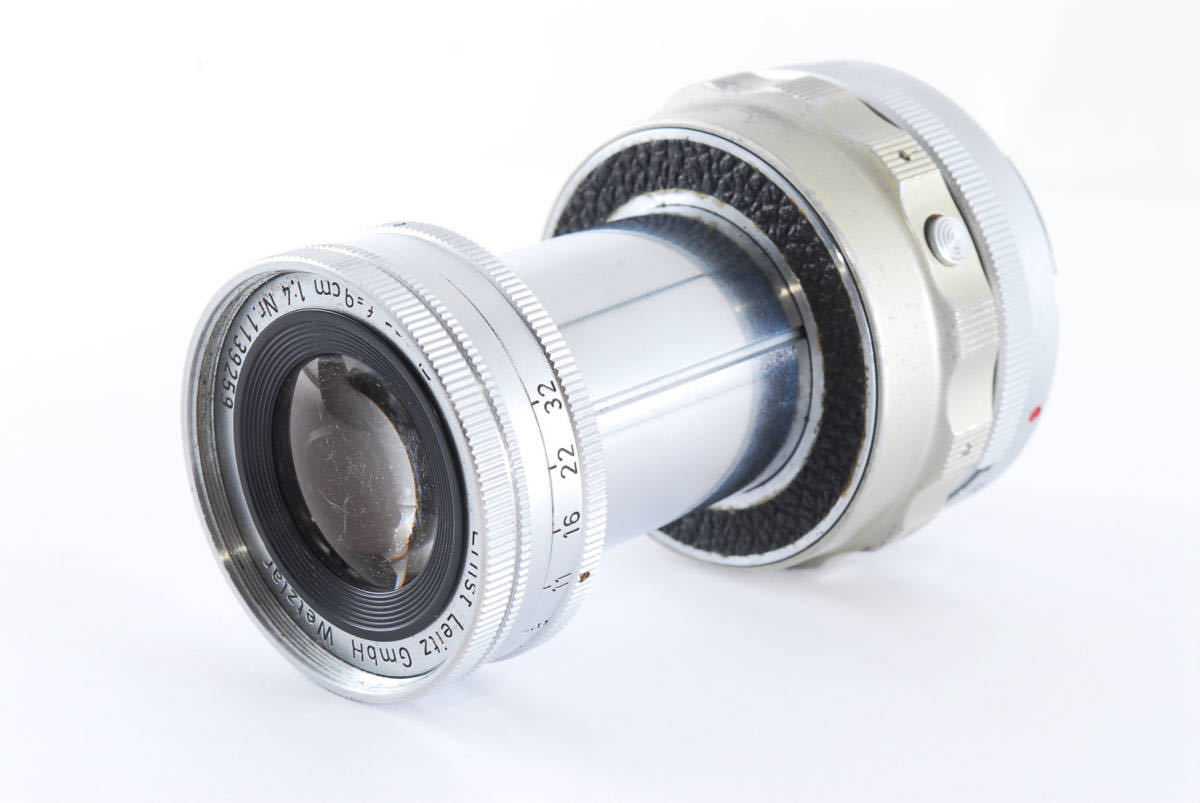 Leica Elmar ライカ エルマー 90mm f4 9cm 沈胴 Mマウント #896418 
