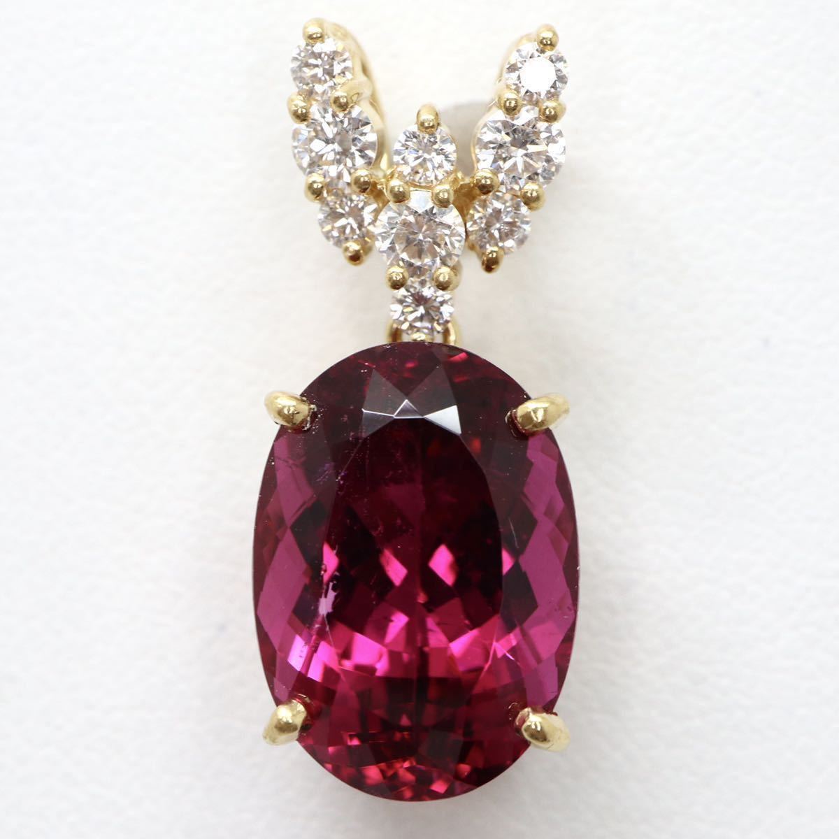 TASAKI(田崎真珠)】天然ルベライトトルマリンペンダントトップ 5.72ct 