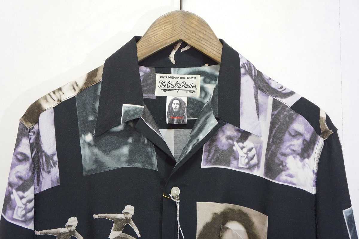 美品 正規 20SS WACKO MARIAワコマリア × BOB MARLEY ボブマーリー 
