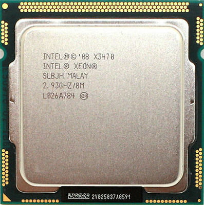 Xeon X3470 Intel SLBJH 8MB 2.93GHz 0 LGA 95W 4C 2.93 プロセッサー