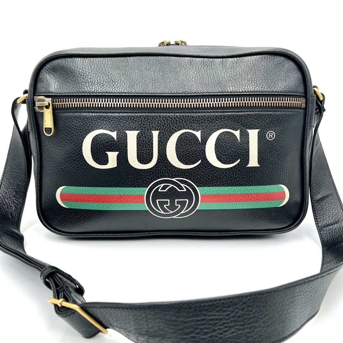 グッチ GUCCI GUCCIグッチ『グッチプリント メンズ メッセンジャー 