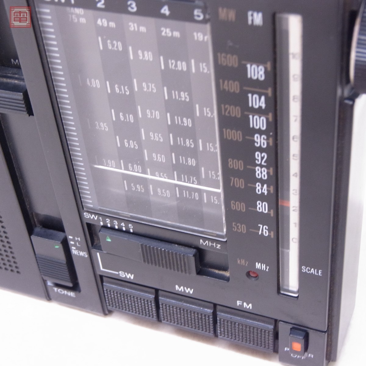 ソニー SONY ICF-7600 AM/FM/SW BCLラジオ【10(アンティーク)｜売買
