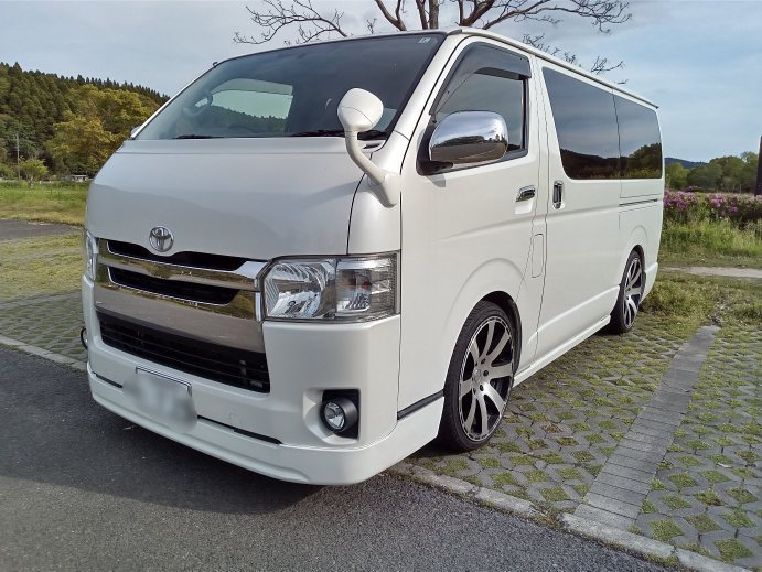 4型ハイエース スーパーGL 8人乗 4ナンバー登録 ハイエース