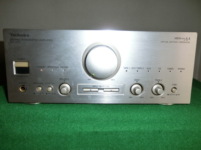 Technics プリメインアンプ SU-A70 テクニクス Technics SU-A70 テクニクス プリメインアンプ 即決・9通電OK