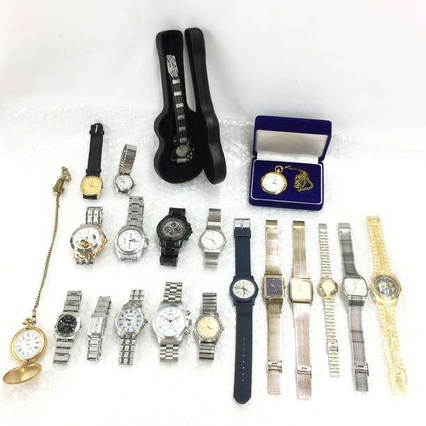 【A1573515】訳あり ジャンク 腕時計 懐中時計 おまとめ SEIKO / CITIZEN / Salvatare Marra / ORIENT 他