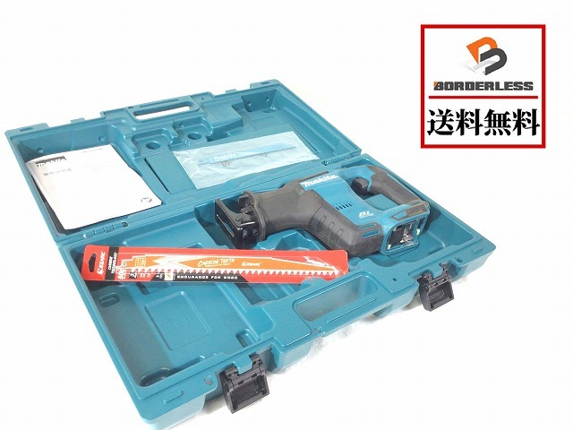 ☆美品 おまけの替刃付♪☆makita マキタ 18V充電式レシプロソー JR188D 本体 ケース付 セーバソー セーバーソー 切断機 木工用 50713