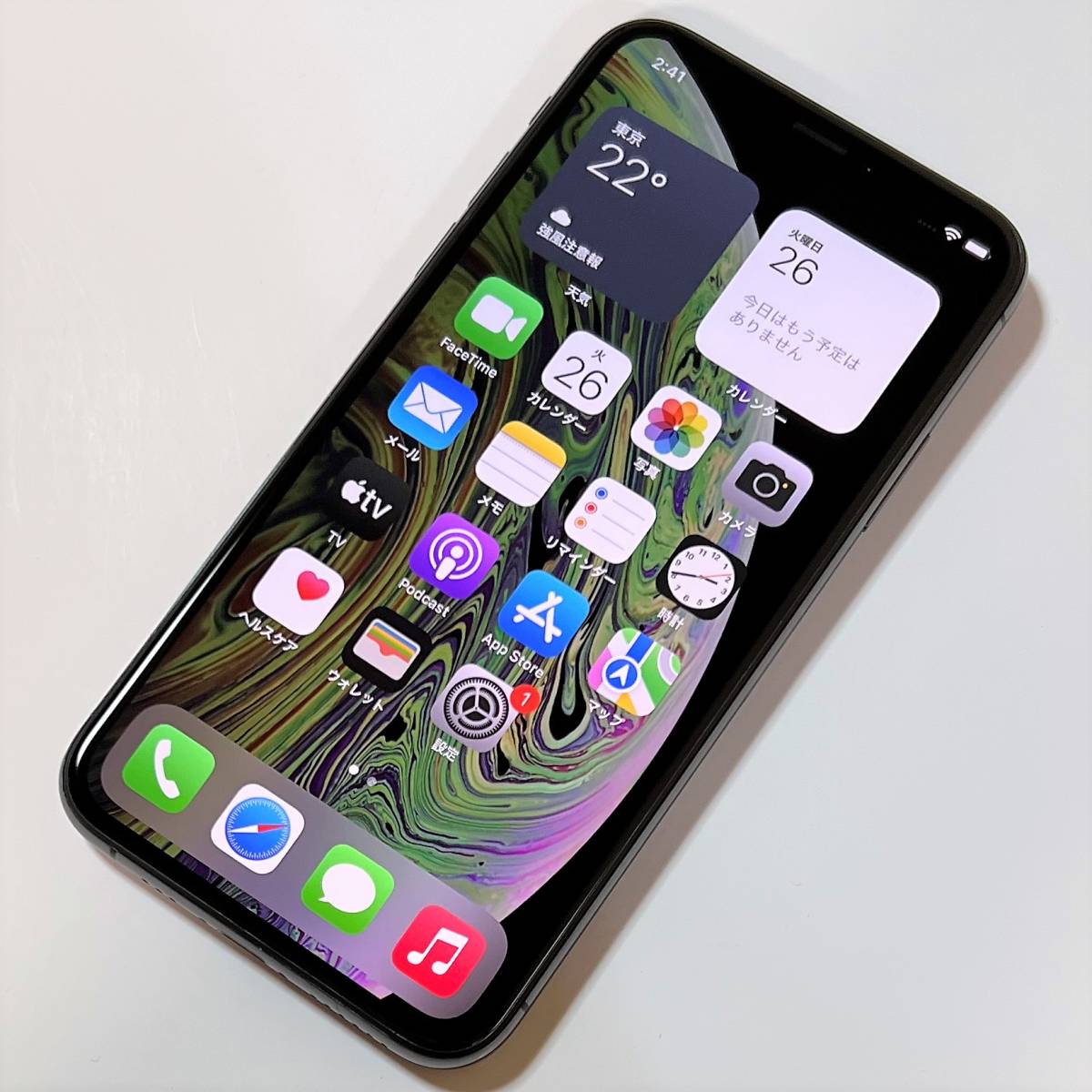  SIMフリー iPhone Xs スペースグレイ 64GB MTAW2J/A バッテリー最大容量88％ 格安SIM 海外利用可能 アクティベーションロック解除済(iPhone)｜売買されたオークション情報、yahooの商品情報をアーカイ iPhone