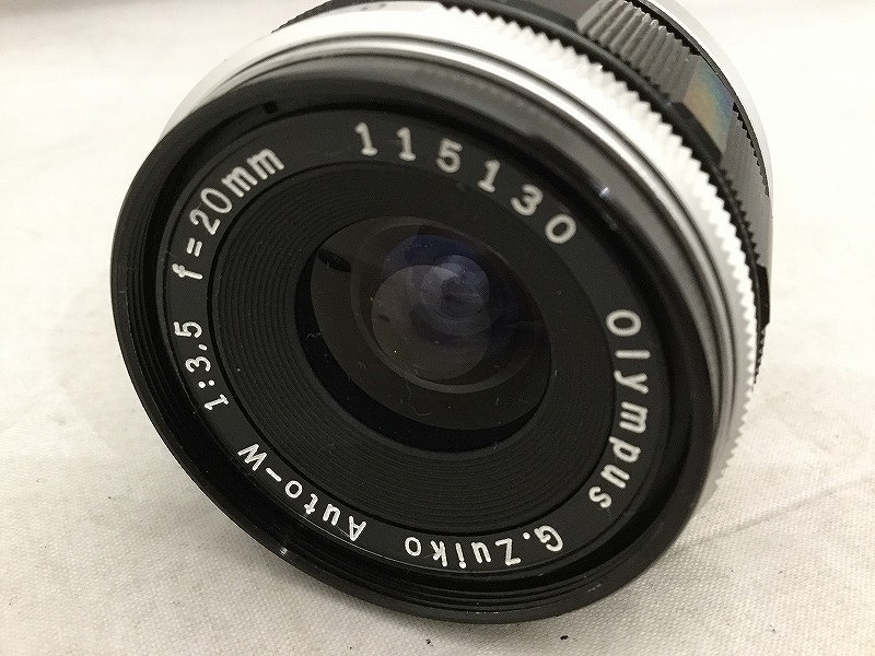 オリンパス OLYMPUS レンズ G.ZUIKO Auto-W 20mm F3.5 オリンパス