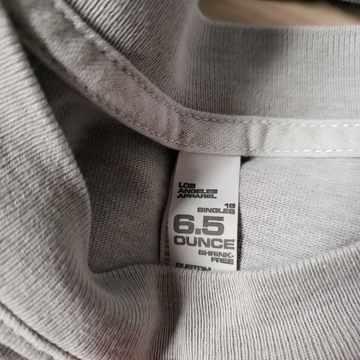 ロサンゼルスアパレル LOS ANGELES APPAREL 6.5オンス Tシャツ 2枚 