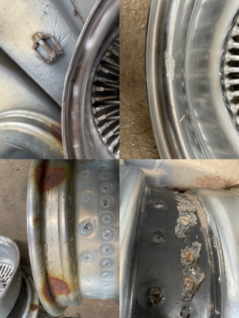 ○ DAYTON WIRE WHEEL 13×7 72スポーク ワイヤーホイール ノックオフ