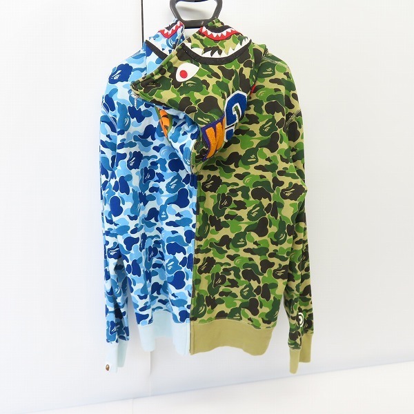 ☆A BATHING APE/アベイシングエイプ バイカラー カモフラ/迷彩