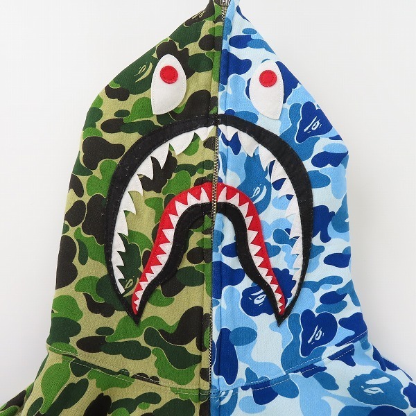☆A BATHING APE/アベイシングエイプ バイカラー カモフラ/迷彩