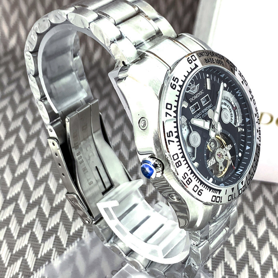 1円【目玉商品】【新品正規品】DOMINICドミニクメンズ腕時計手巻き