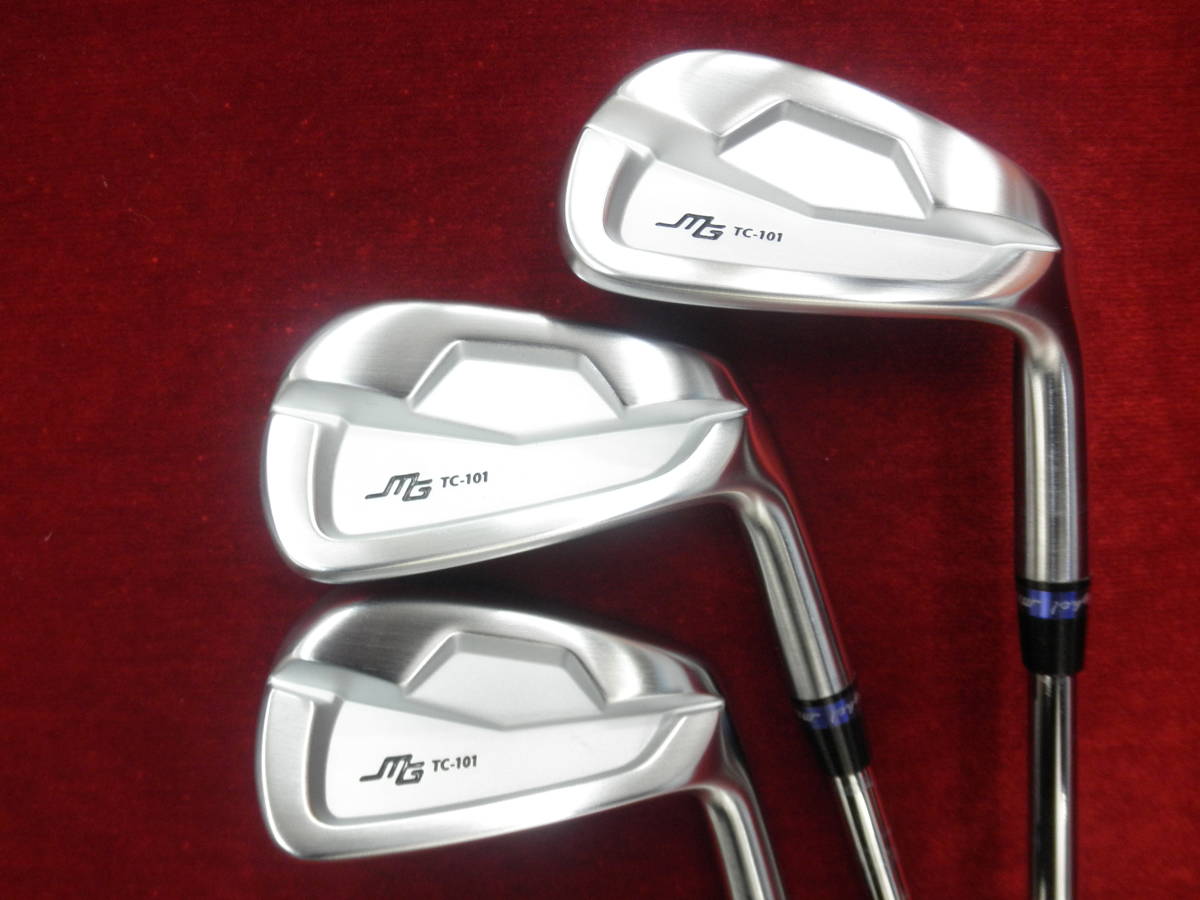 【美品】三浦技研　TC-101 アイアンセット　5〜Pw プロジェクトX RED 三浦技研 ミウラ TC－101 アイアン 5番～PW番 中古品 TC-101
