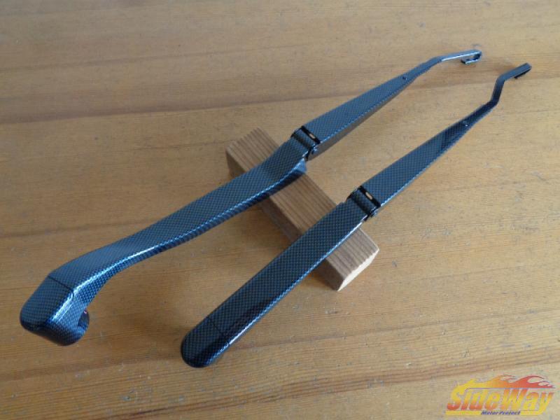 M_○ロードスター(ND5RC)カーボン調.ワイパーアーム2点【c1399】