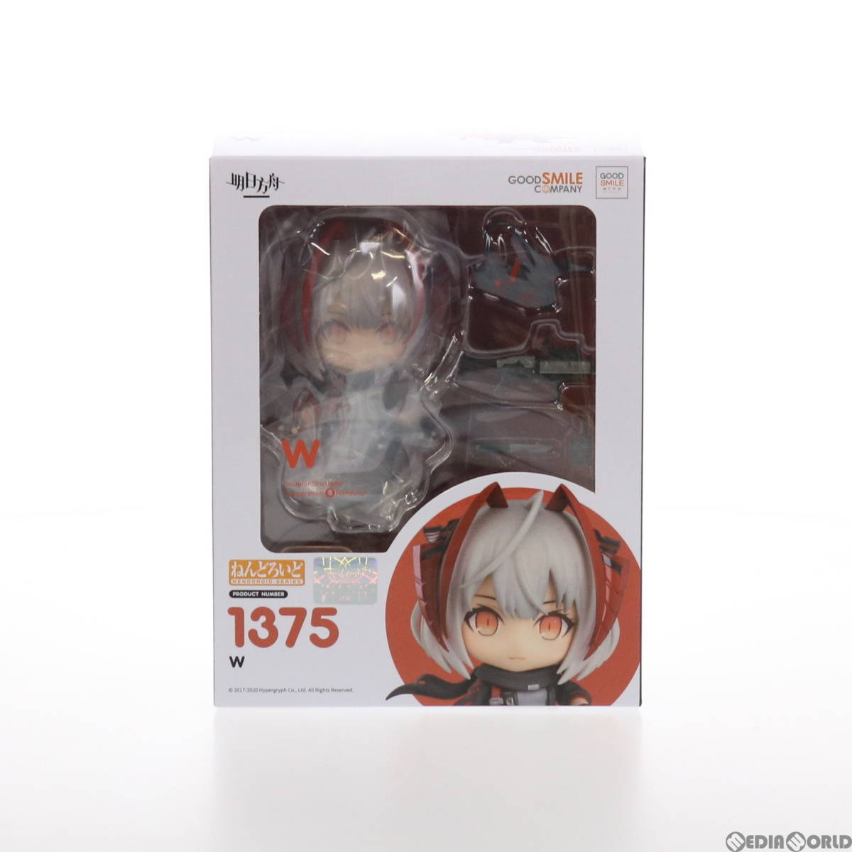 未開封】ねんどろいど 1375 W(ダブリュー) アークナイツ 完成品 可動 