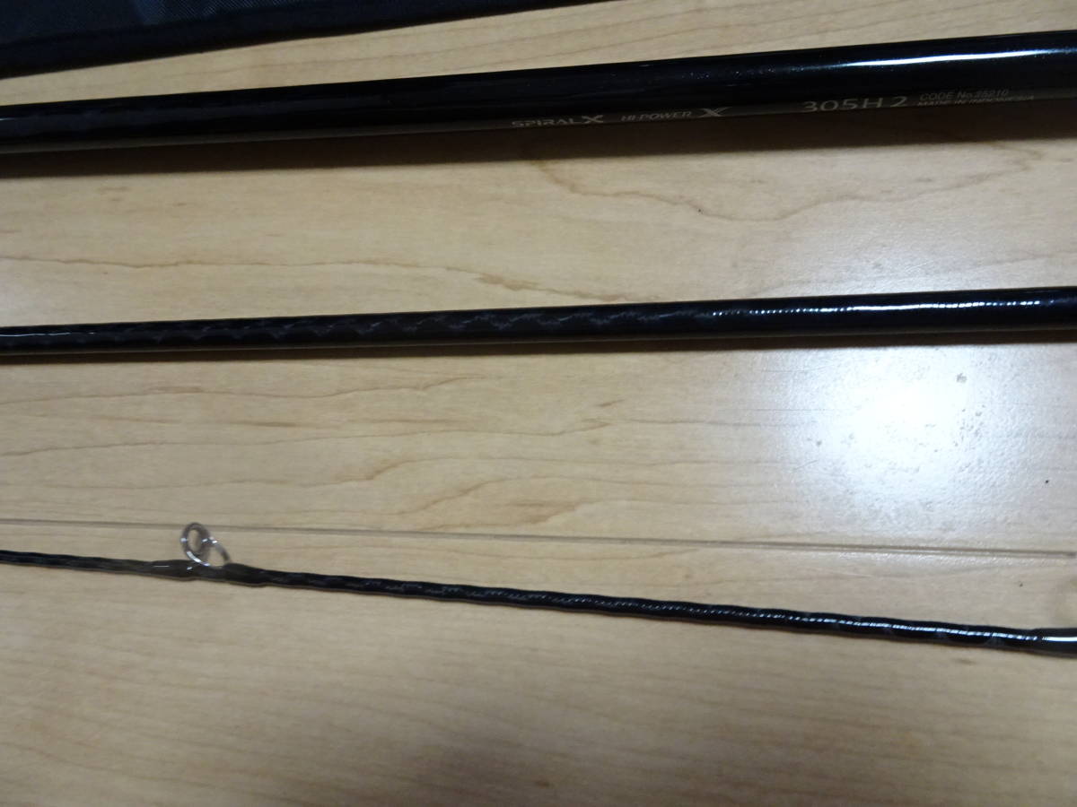 新品同様！ シマノ ボーダレス 305H2 並継キャスティング仕様(シマノ 