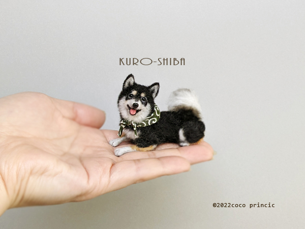 送料無料｜羊毛フェルト柴犬｜ブライス｜カスタムブライス｜ドール