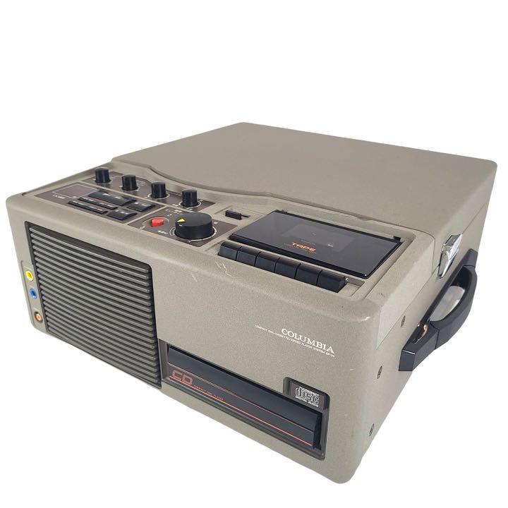 美品】日本コロンビア レコードプレーヤー GP-25 カセット CD