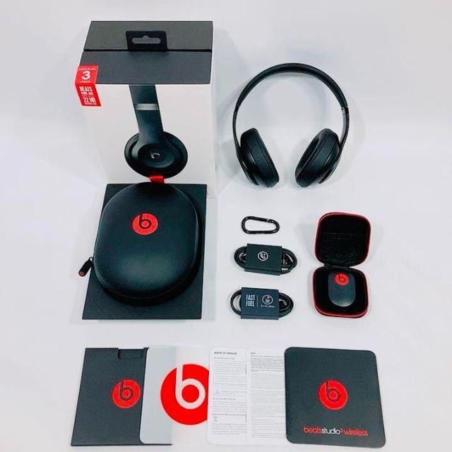 極美品】BEATS STUDIO3 WIRELESS ビーツ ドクタードレ ヘッドホン