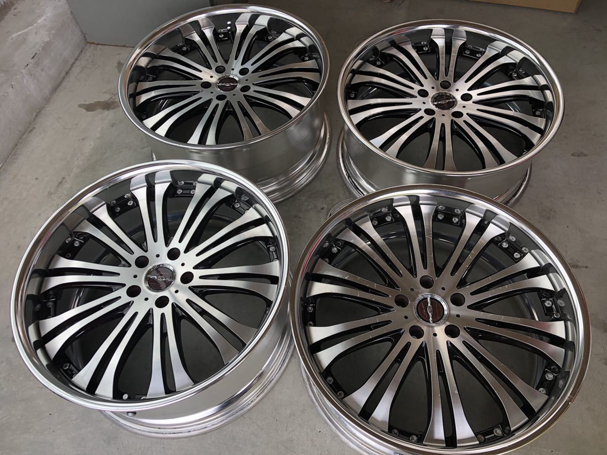AME Shallen シャレン 20x8.5J OFF35 PCD114.3 5H KINFOREST KF550 245