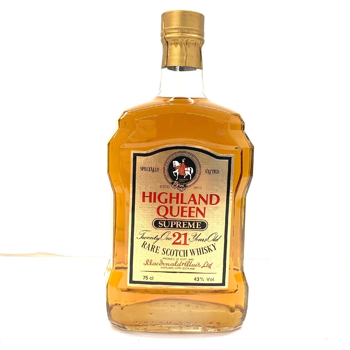 ハイランドクイーン シュプリーム21年 750ml 古酒 未開栓◇ハイランドクイーン HIGHLAND QUEEN◇スプリーム SUPREME 21年