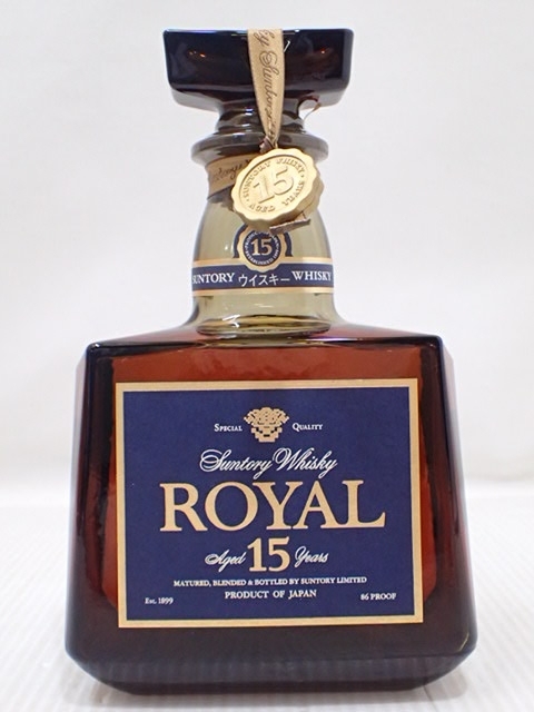 m629 / 未開栓 古酒 SUNTORY WHISKY ROYAL サントリー ローヤル