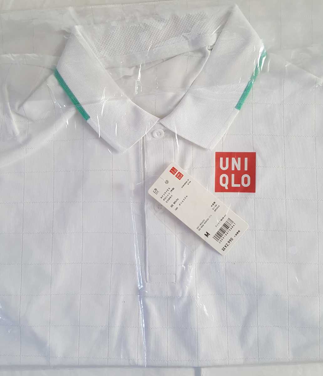 フェデラー ユニクロ ポロシャツ Mサイズ 2021 ウィンブルドンモデル