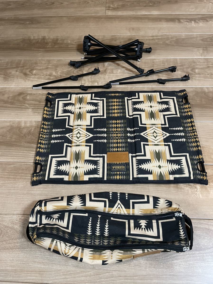 PENDLETON 公式通販 組み立てテーブル アウトドア用品・アウトドアグッズの テーブルワンホーム | Helinox (ペンドルトン 「LIMITED&frasl;2025」PENDLETON×HELINOX 家具 チェアツー クーポン配布中PENDLETON× ホーム ポイント5倍PENDLETON× 選べる5つの柄！新作ペンドルトンのウッド食器が家でもキャンプでも大 今年も登場