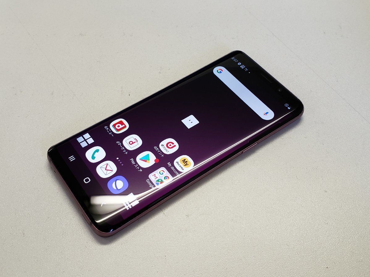 SIMロック解除手続き済】docomo Galaxy S9+ Gray au 【Galaxy S9